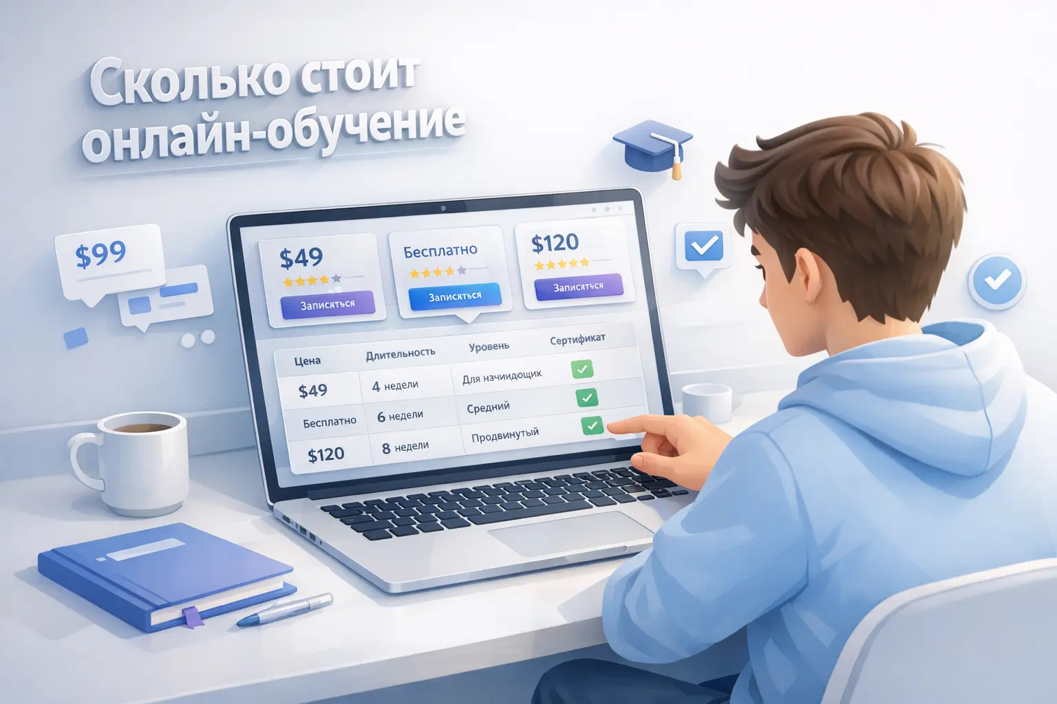 Сколько стоит онлайн-обучение?