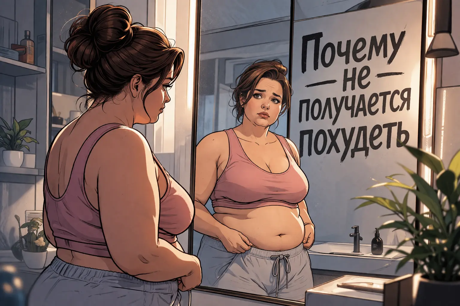 Почему не получается похудеть